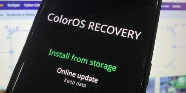 cara keluar dari recovery mode android