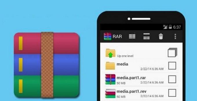 cara buka file RAR di HP Android